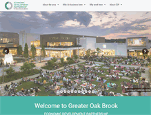 Tablet Screenshot of greateroakbrookpartnership.com